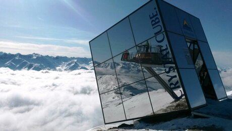 Der Crystal Cube in Serfaus Fiss Ladis | © Fisser Bergbahnen GmbH