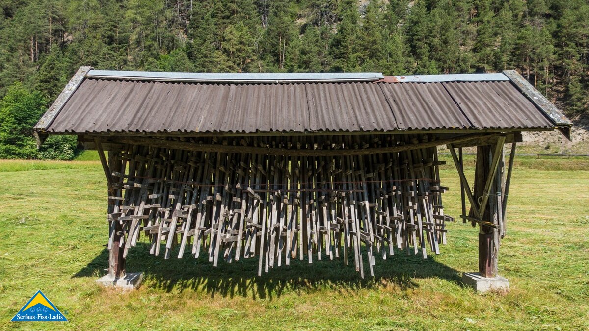 Eine Heinzenhütte in Serfaus Fiss Ladis in Tirol | © Socialweb