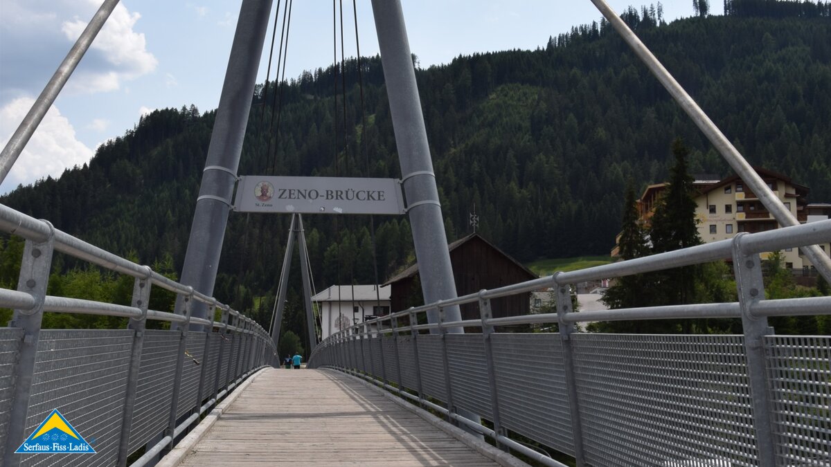 Die Zeno-Brücke in Serfaus Fiss Ladis in Tirol | © Serfaus Fiss Ladis