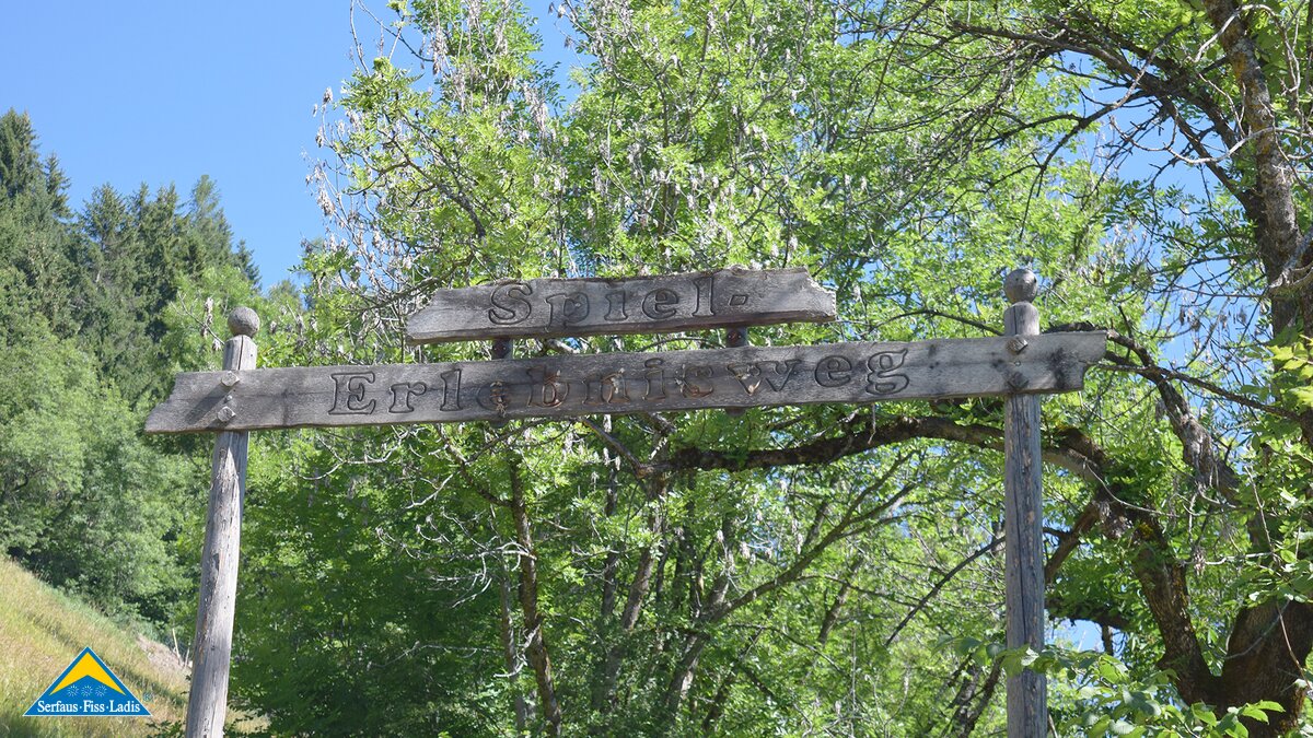 Schild am Eingang  | © Serfaus-Fiss-Ladis/Tirol