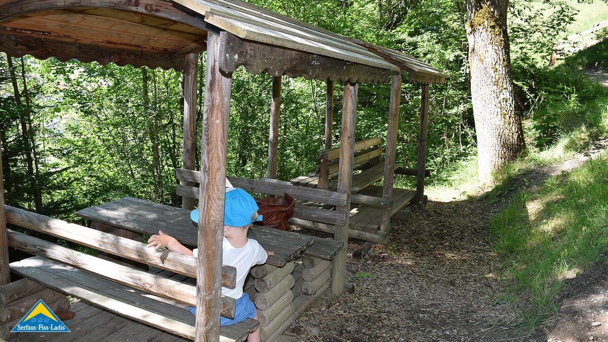 Rastmöglichkeit für Kids | © Serfaus-Fiss-Ladis/Tirol