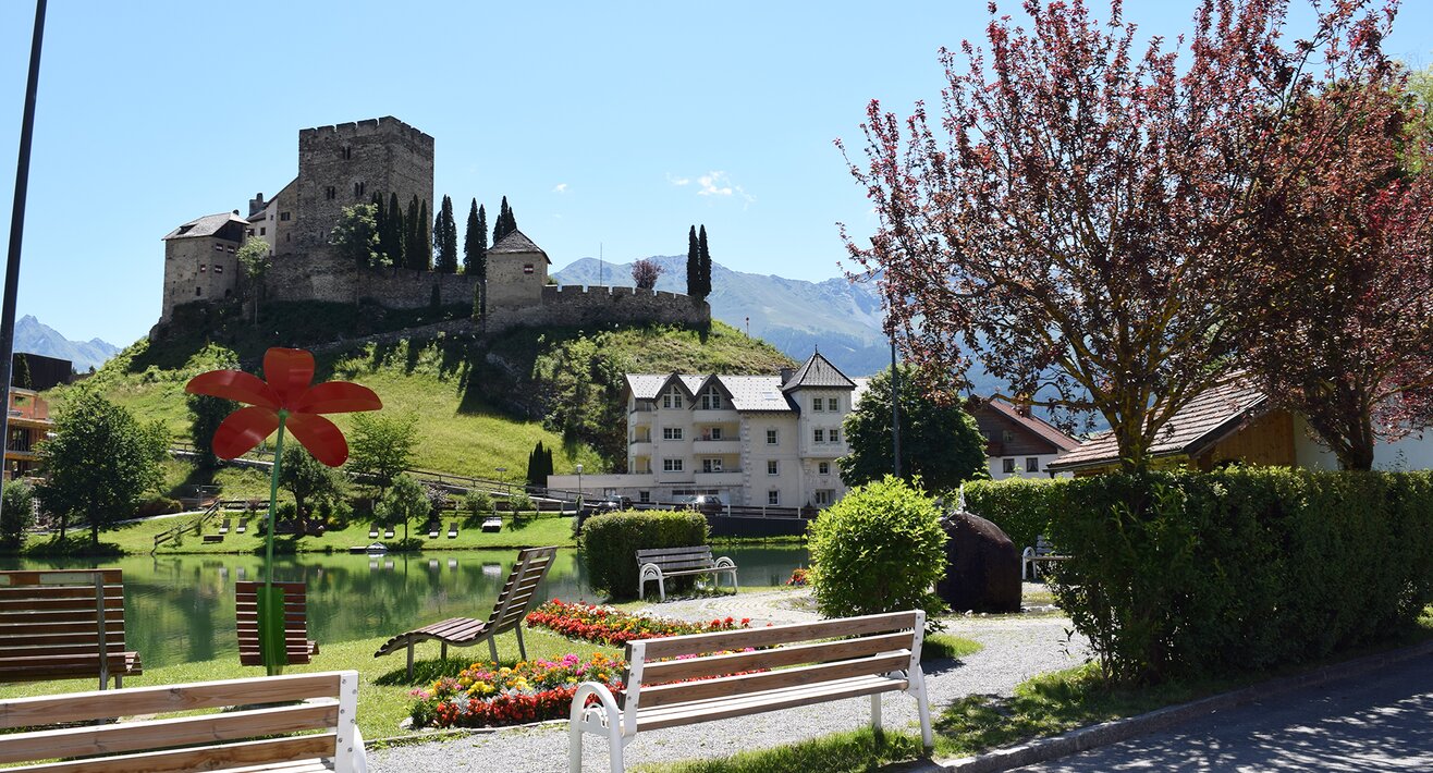 Schlossweiher in Ladis | © Serfaus-Fiss-Ladis/Tirol