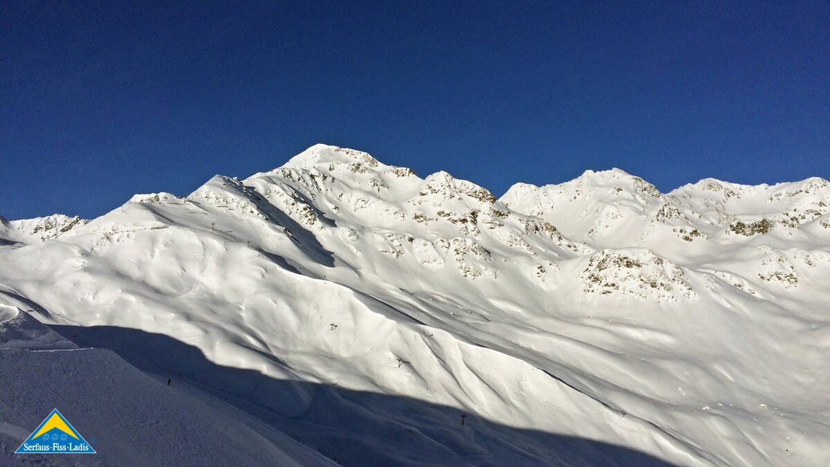 Der Blick zur Scheidbahn und zur Oberen Scheidbahn in Serfaus-Fiss-Ladis in Tirol | © Serfaus-Fiss-Ladis