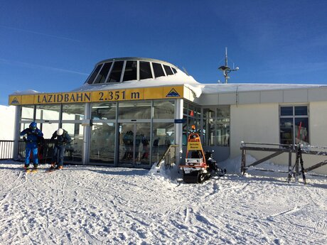Die Bergstation der Lazidbahn in Serfaus-Fiss-Ladis in Tirol | © Serfaus-Fiss-Ladis