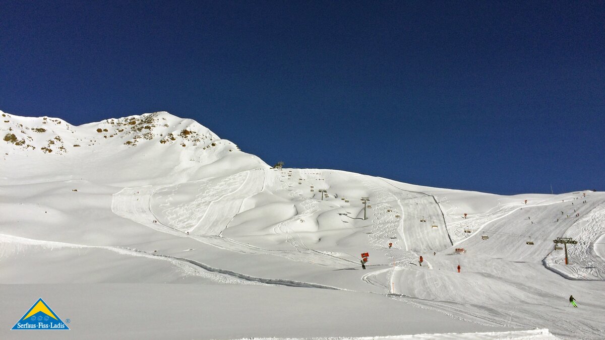 Ein perfekter Wintertag in Serfaus-Fiss-Ladis in Tirol | © Serfaus-Fiss-Ladis