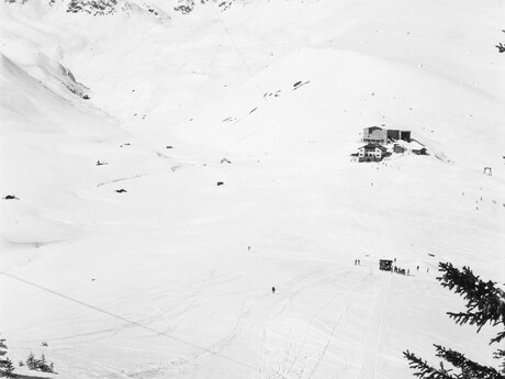 Der Pendellift auf den sogenannten "Moosbichl" in Serfaus-Fiss-Ladis in Tirol | © Serfaus-Fiss-Ladis