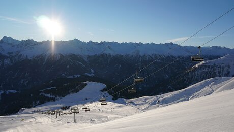 Der Plansegg im Skigebiet Serfaus-Fiss-Ladis in Tirol Österreich | © Serfaus-Fiss-Ladis