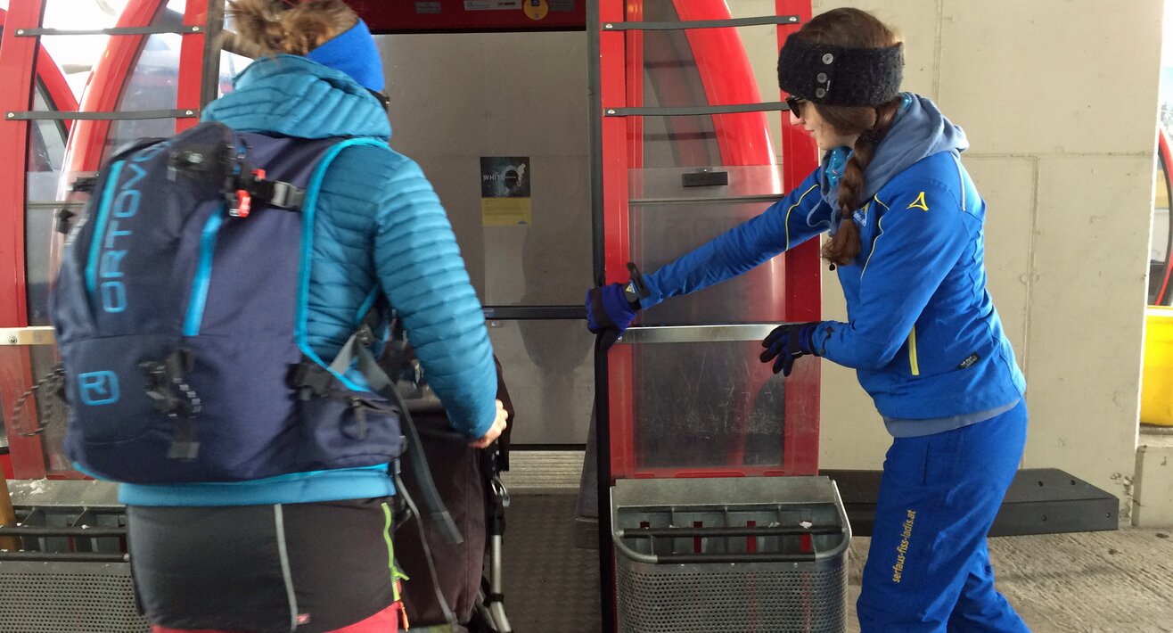 Die Helping Hands an den Bahnen in Serfaus-Fiss-Ladis in Tirol | © Serfaus-Fiss-Ladis