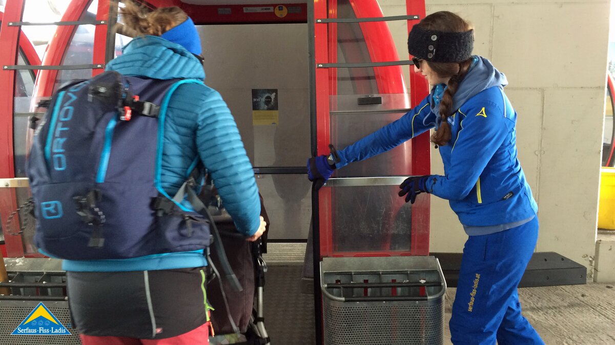 Die Helping Hands an den Bahnen in Serfaus-Fiss-Ladis in Tirol | © Serfaus-Fiss-Ladis
