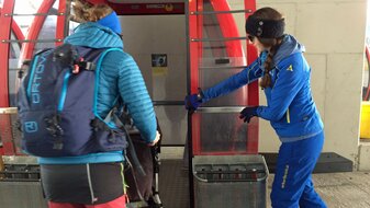 Die Helping Hands an den Bahnen in Serfaus-Fiss-Ladis in Tirol | © Serfaus-Fiss-Ladis