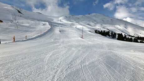 Die Plazörabfahrt befindet sich im Skigebiet Serfaus-Fiss-Ladis in Tirol Österreich | © Serfaus-Fiss-Ladis