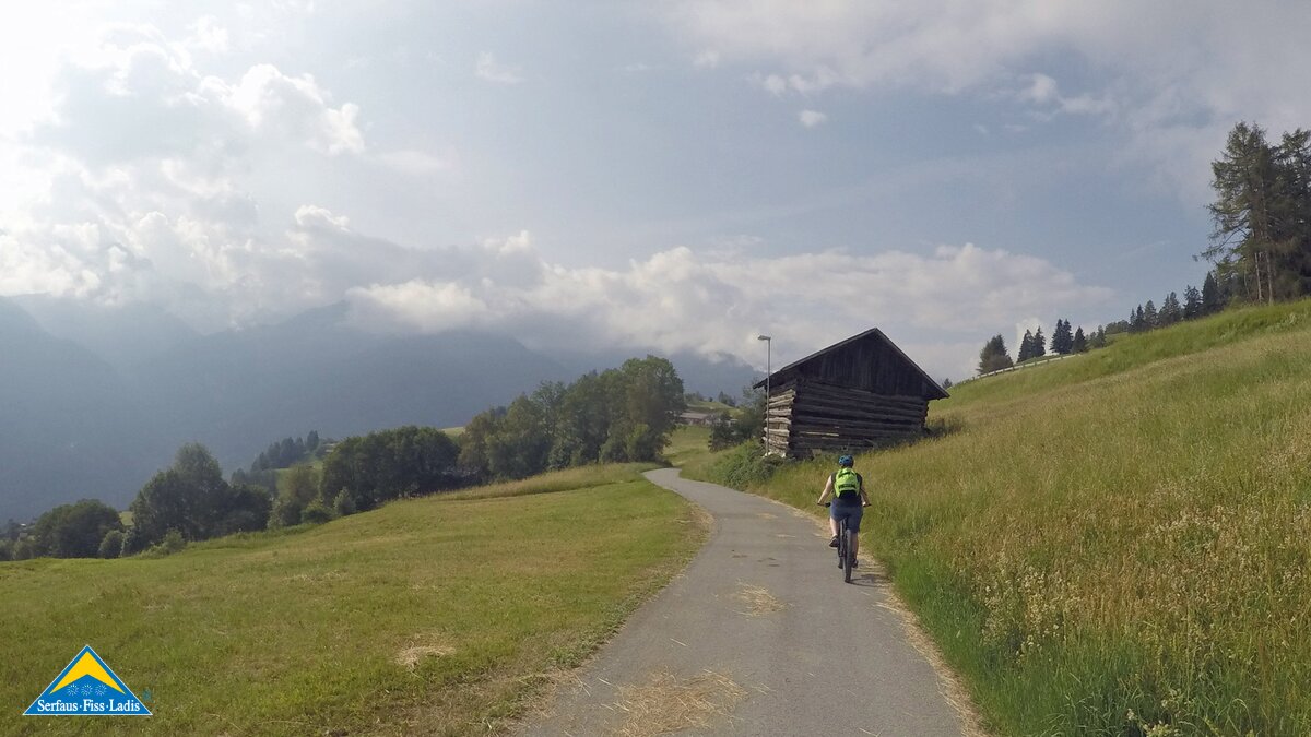 Der Finesweg führt die Gäste von Fiss nach Serfaus | © Serfaus-Fiss-Ladis