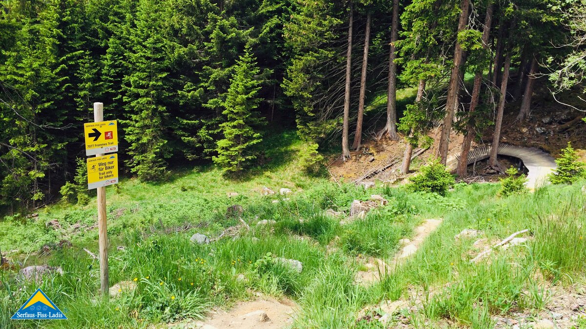 Die Gample Tour ist eine Biketour in Serfaus-Fiss-Ladis in Tirol für die ganze Familie | © Serfaus-Fiss-Ladis