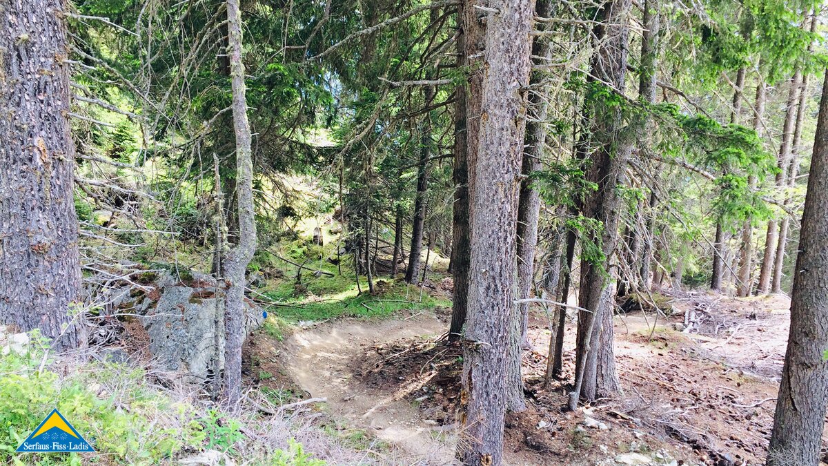 Die Gample Tour ist eine Biketour in Serfaus-Fiss-Ladis in Tirol für die ganze Familie | © Serfaus-Fiss-Ladis