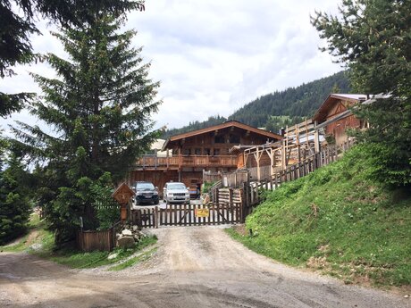 Die Frommes Alp liegt entlang Gample Tour und bietet eine tolle Einkehrmöglichkeit | © Serfaus-Fiss-Ladis