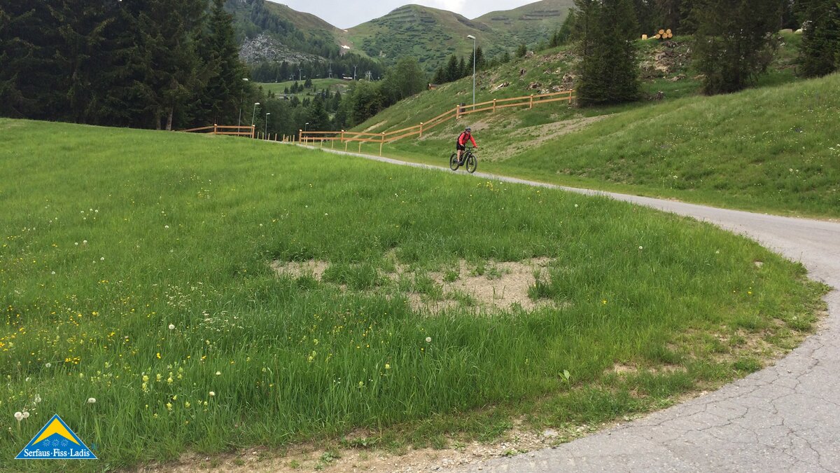 Die Gample Tour ist eine Biketour in Serfaus-Fiss-Ladis in Tirol für die ganze Familie | © Serfaus-Fiss-Ladis