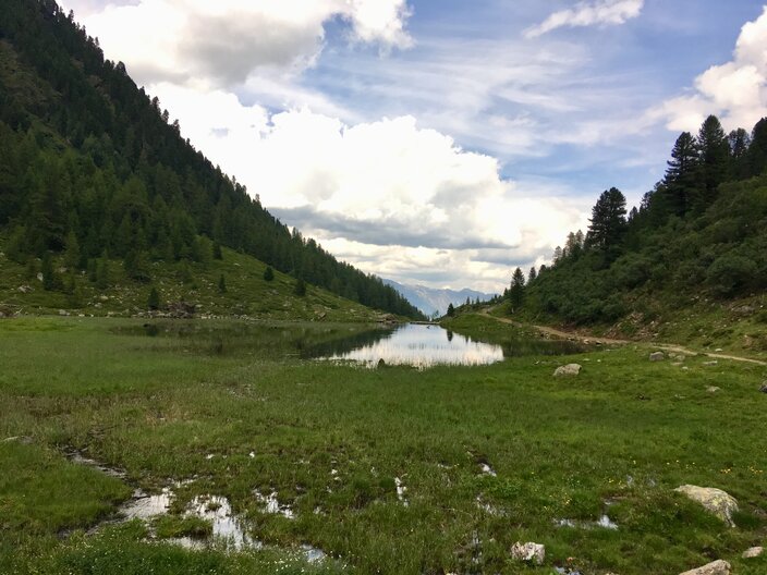 Der Urgsee im Urgtal in Serfaus-Fiss-Ladis in Tirol | © Serfaus-Fiss-Ladis