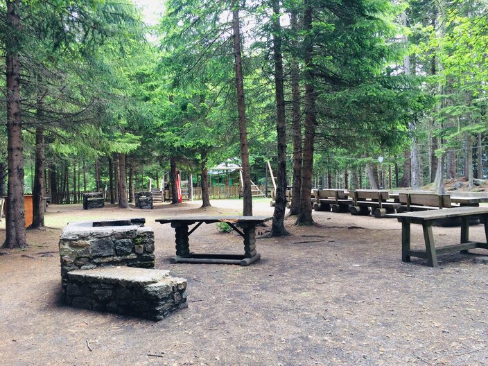 Erholungspark Rabuschl mit Grillplätzen in Serfaus-Fiss-Ladis in Tirol | © Serfaus-Fiss-Ladis