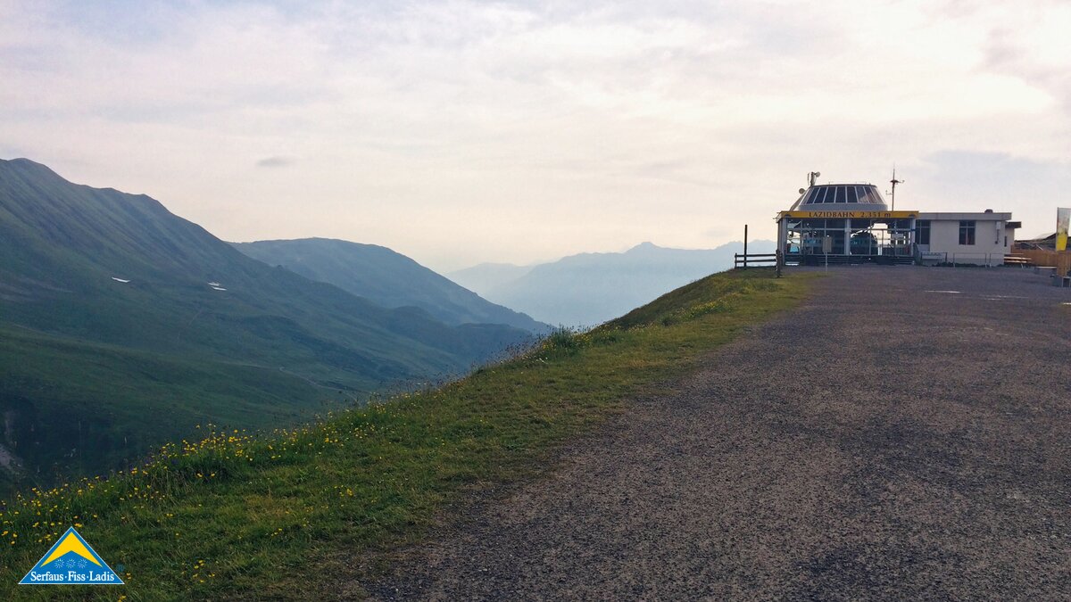 Blick vom Lazid in Serfaus-Fiss-Ladis in Tirol | © Serfaus-Fiss-Ladis