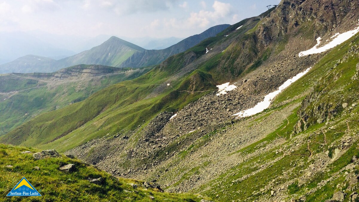 Der Murmeltiersteig ist ein Wandersteig in Serfaus Fiss Ladis in Tirol | © Serfaus-Fiss-Ladis