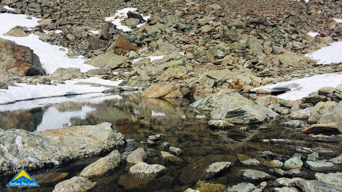 Die Oberen Glockhäuser liegen entlang des Murmeltiersteigs. Der Murmeltiersteig ist ein Wandersteig in Serfaus-Fiss-Ladis in Tirol | © Serfaus-Fiss-Ladis