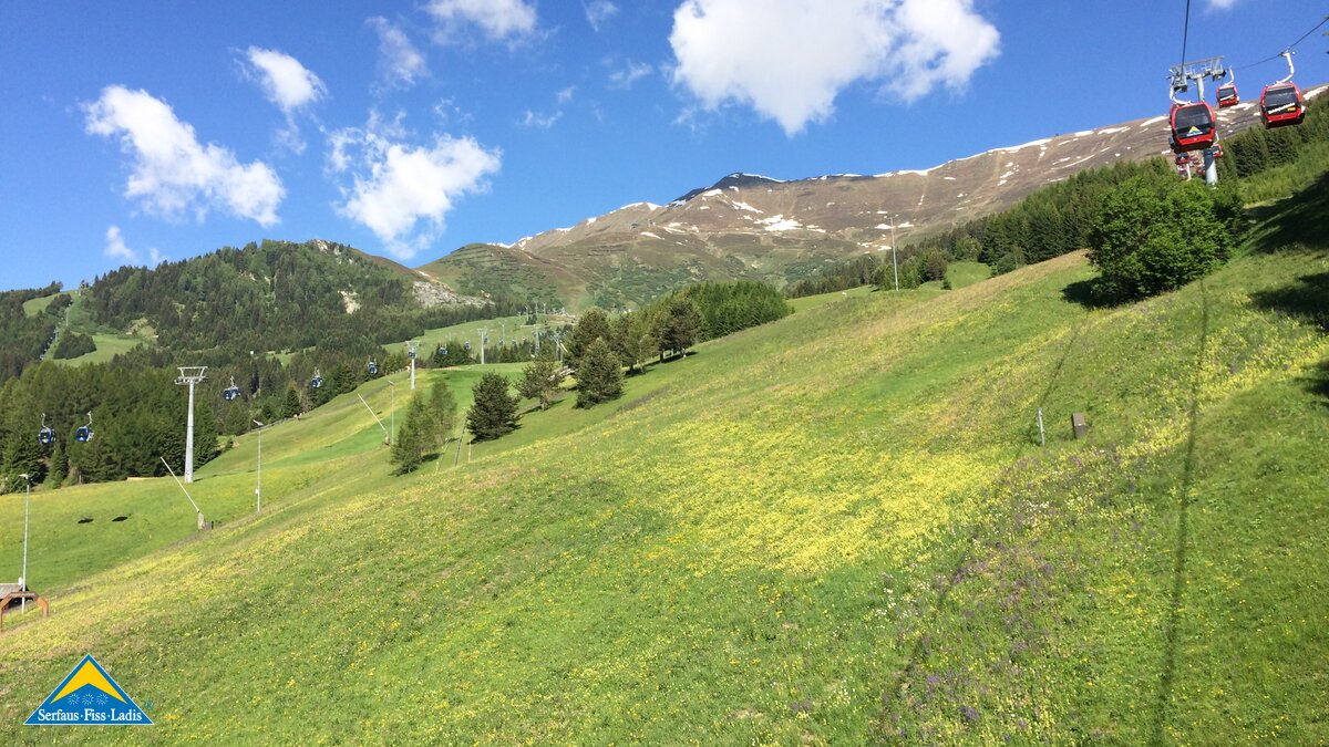 Die Schönjochbahn in Serfaus Fiss Ladis in Tirol | © Serfaus-Fiss-Ladis