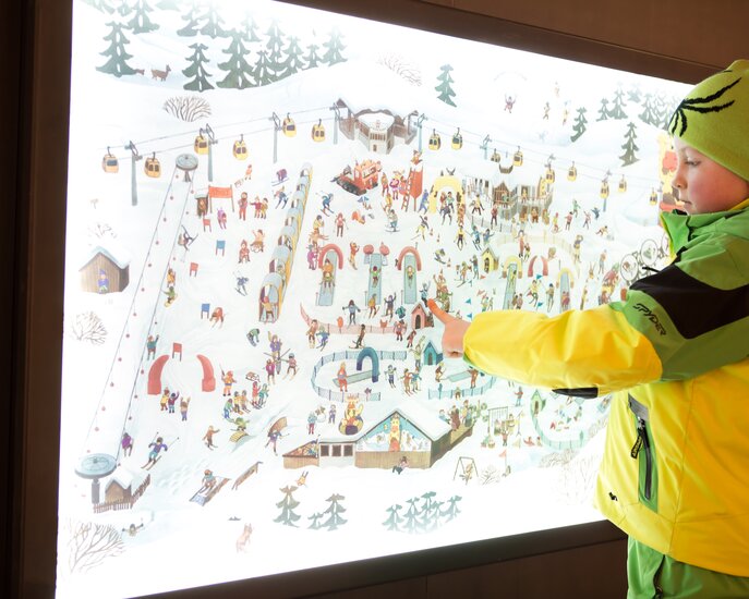 Kinder wird im Komfort-Skidepot in Serfaus-Fiss-Ladis in Tirol nicht langweilig | © Andreas Kirschner