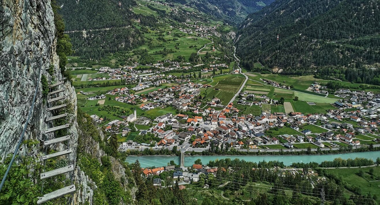 Klettersteig Via Claudia Augusta in Serfaus-Fiss-Ladis in Tirol | © Serfaus-Fiss-Ladis