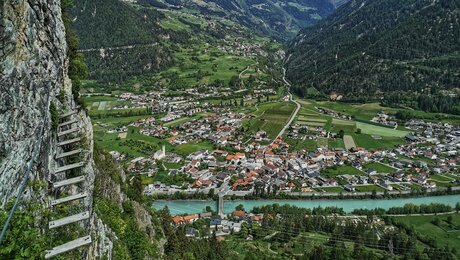 Klettersteig Via Claudia Augusta in Serfaus-Fiss-Ladis in Tirol | © Serfaus-Fiss-Ladis