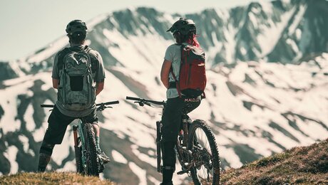 In der Familienregion Serfaus-Fiss-Ladis in Tirol gibt es Biketouren für jedes Alter und alle Könnerstufen | © christianwaldegger.com