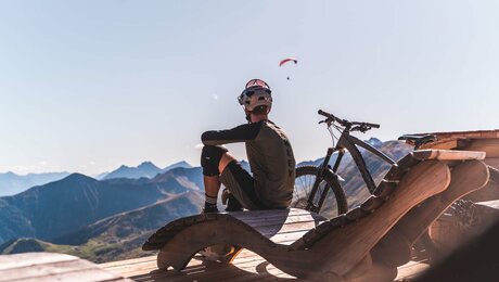 Im Routenplaner der Familienregion Serfaus-Fiss-Ladis in Tirol findest du alle Singletrails, MTB-Routen, Radwege | © Bastian Brutzer