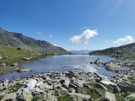 Bergsee am Schmugglersteig in Serfaus-Fiss-Ladis in Österreich | © Serfaus-Fiss-Ladis