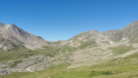 Ausblick vom Schmugglersteig ins Masnergebiet in Serfaus-Fiss-Ladis in Österreich | © Serfaus-Fiss-Ladis