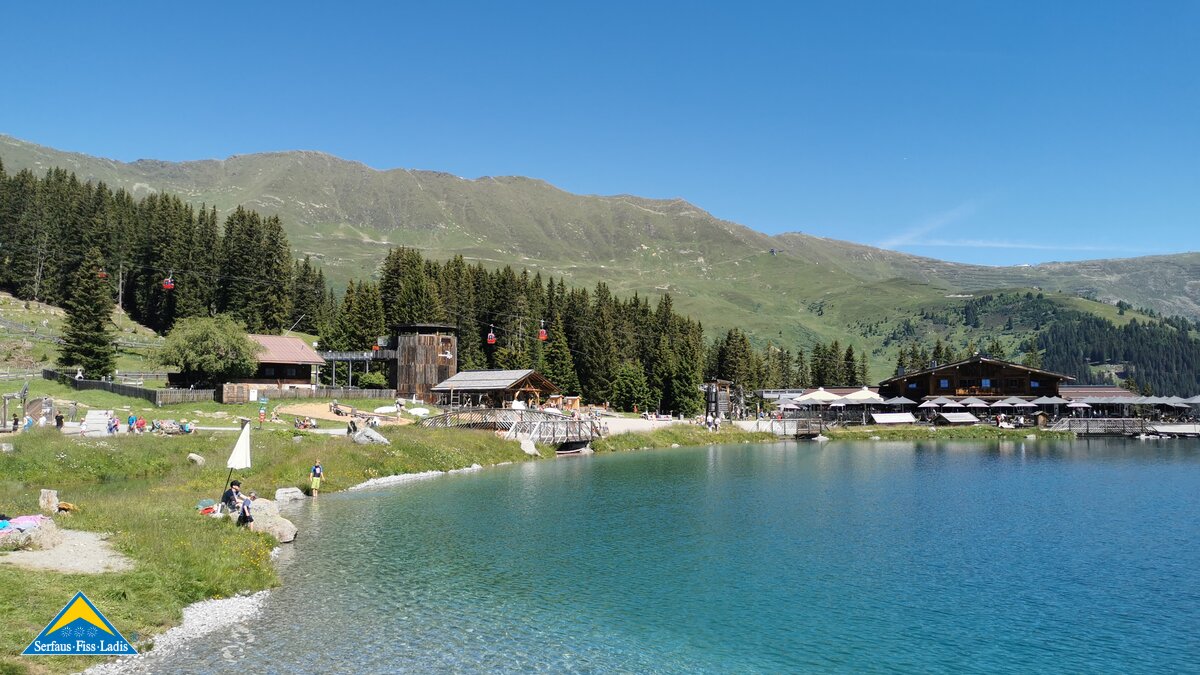 An Sommertagen halten sich Familien gerne im Erlebnispark Hög in Serfaus auf | © Serfaus-Fiss-Ladis 
