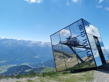 Der Crystal Cube ist DIE Gourmet-Adresse für alle Feinschmecker in der Genussregion Serfaus-Fiss-Ladis | © Serfaus-Fiss-Ladis Marketing GmbH