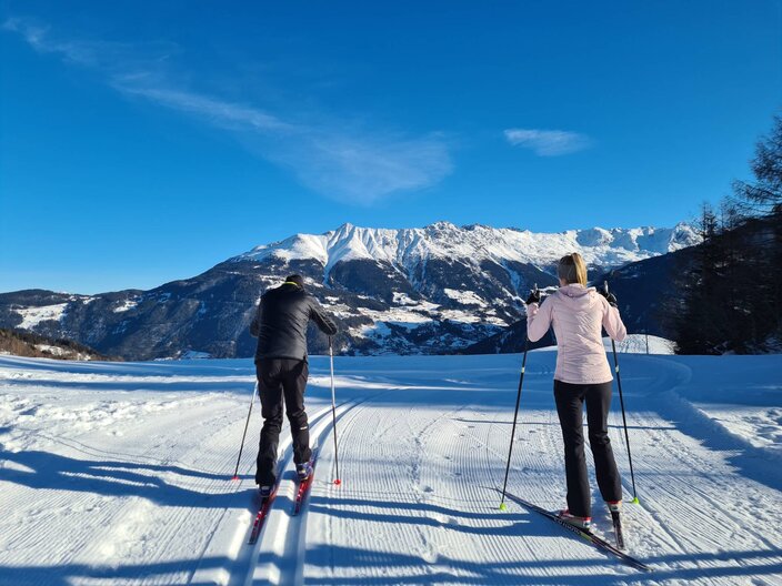 Langlaufen im Wintersportort Serfaus-Fiss-Ladis in Tirol | © Serfaus-Fiss-Ladis Marketing GmbH