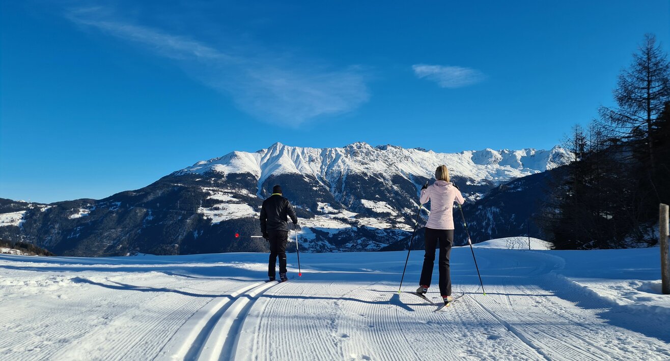 Langlaufen im Wintersportort Serfaus-Fiss-Ladis in Tirol Österreich | © Serfaus-Fiss-Ladis Marketing GmbH