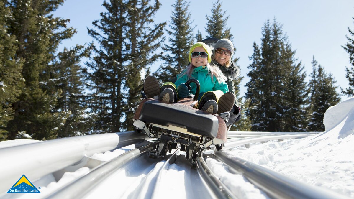 Rodelbahnen Skigebiet Serfaus-Fiss-Ladis in Tirol | © Serfaus-Fiss-Ladis Marketing GmbH | Andreas Kirschner