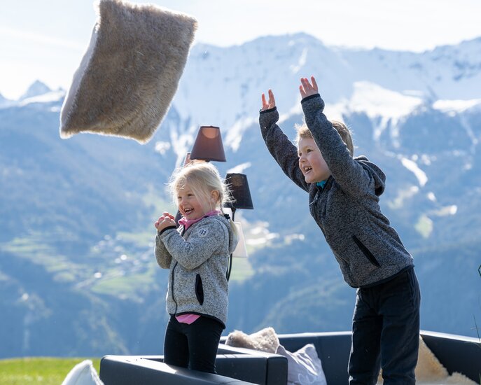 Sommerurlaub mit Kindern Animationsprogramm Themenwege Kinderclubs Familienregion Serfaus-Fiss-Ladis in Tirol | © Serfaus-Fiss-Ladis Marketing GmbH | Fabian Schirgi