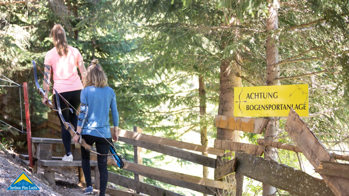 Bogensportanlage Bogenschießen Madatschen Familienregion Serfaus-Fiss-Ladis Tirol | © Serfaus-Fiss-Ladis Marketing GmbH | Andreas Kirschner