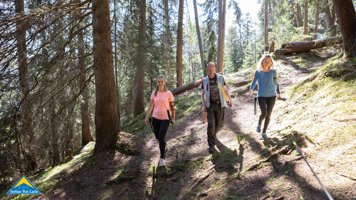 Bogenschießen Serfaus Madatschen 3D Familienregion Serfaus-Fiss-Ladis Tirol  | © Serfaus-Fiss-Ladis Marketing GmbH | Andreas Kirschner