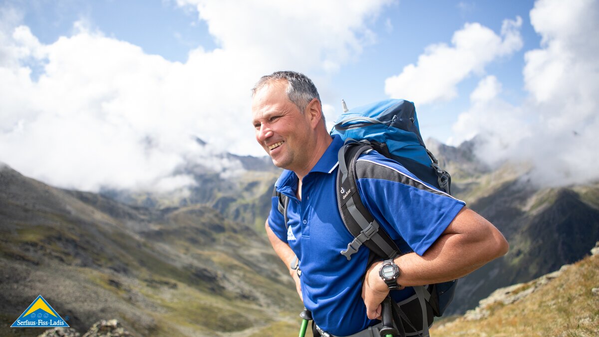 Gregor Tschuggmall aus Serfaus ist geprüfter Wanderführer in Serfaus-Fiss-Ladis | © Serfaus-Fiss-Ladis Marketing GmbH | Andreas Kirschner