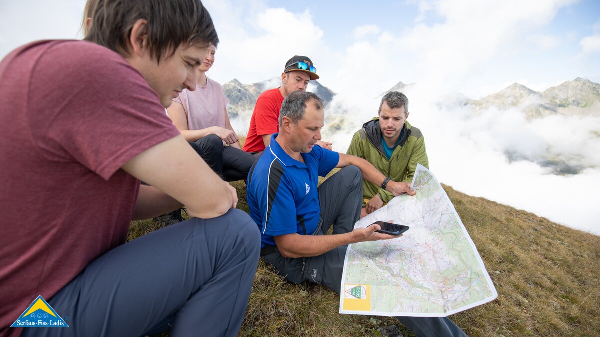 Interaktive Wanderkarte von Familienregion Serfaus-Fiss-Ladis in Tirol | © Serfaus-Fiss-Ladis Marketing GmbH | Andreas Kirschner