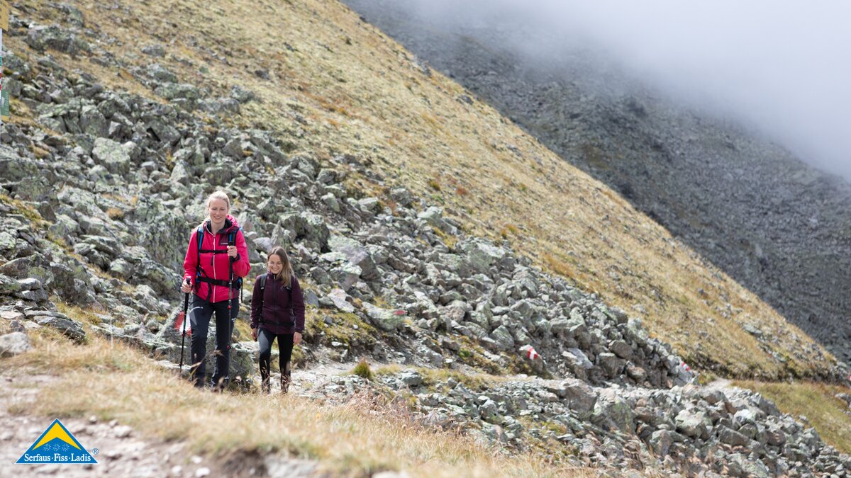 Hochalpin Wandern in der Familienregion Serfaus-Fiss-Ladis in Tirol | © Serfaus-Fiss-Ladis Marketing GmbH | Andreas Kirschner