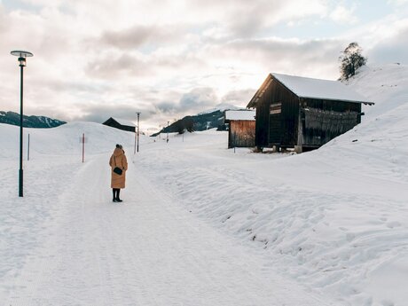 Winterwandern Wolfsee in Fiss in der Region Serfaus-Fiss-Ladis in Tirol | © sommertage.com