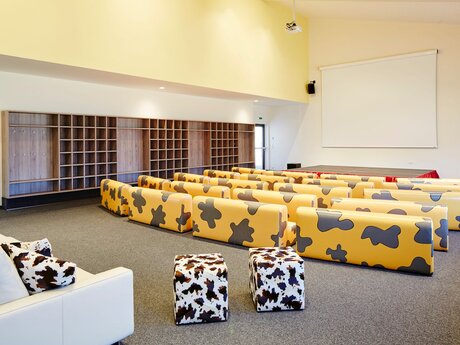 Animationsraum in Bertas Kindervilla Skischule Fiss-Ladis in der Familienregion Serfaus-Fiss-Ladis in Tirol | © Serfaus-Fiss-Ladis Marketing GmbH |Christian Waldegger