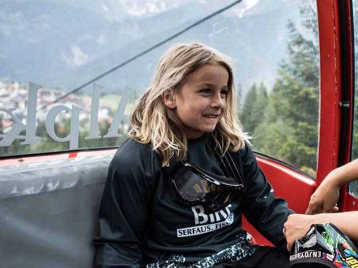 Bikeschule für Kinder in der Ferienregion Serfaus-Fiss-Ladis in Tirol | © Serfaus-Fiss-Ladis Marketing GmbH | Rene Raggl