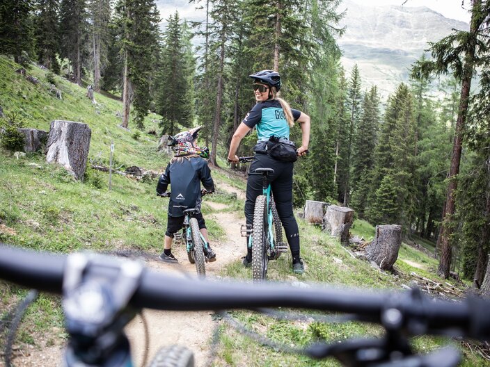 Biken auf den Singletrails in Serfaus-Fiss-Ladis in Tirol mit Guide | © Serfaus-Fiss-Ladis Marketing GmbH | Rene Raggl
