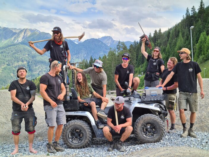 Blick hinter die Kulissen Bikepark Serfaus-Fiss-Ladis Blogartikel Andi Marth | © Serfaus-Fiss-Ladis Marketing GmbH