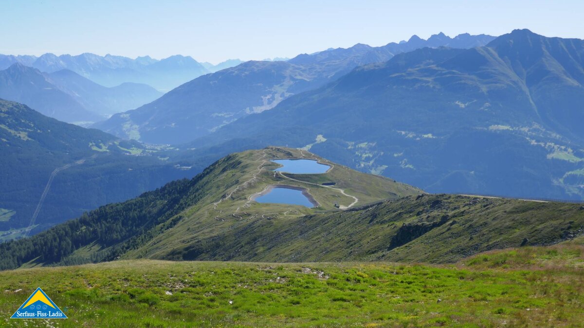 Blick zu den Frommes Seen in Serfaus-Fiss-Ladis in Tirol | © Serfaus-Fiss-Ladis Marketing GmbH